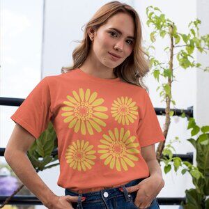 Pyrex Sunflower T-Shirt, Fireking, Pyrex , Corning Wear,
